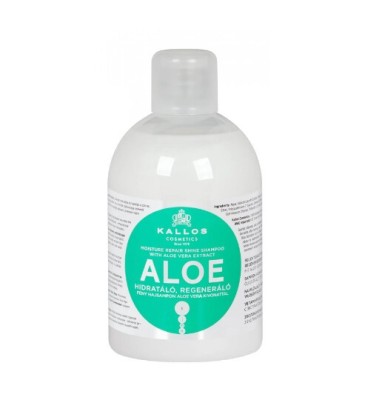 Kallos sampon de păr hidratant, regenerant cu extract de Aloe Vera, 1000 ml foto