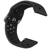 Cumpara ieftin Curea din silicon, compatibila Fossil Gen 5 Smartwatch, telescoape Quick Release, 22mm, Negru, Very Dream