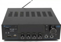Amplificator audio 160W, Boxe pasive BT-1388, Bluetooth USB, Statie amplificare... foto