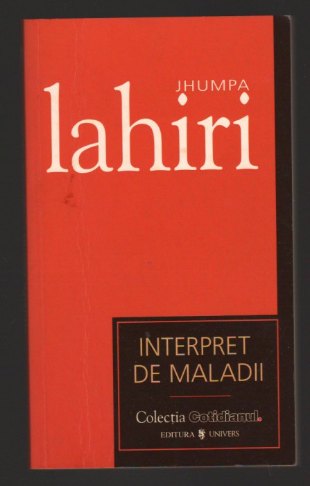 C10230 - INTERPRET DE MALADII - JHUMPA LAHIRI
