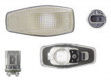 Lampa semnalizare laterala Hyundai Accent (Lc), 08.2002-08.2006; Terracan (Hp), 12.2001-09.2006, fata, Stanga = Dreapta, WY5W; alb; cu suport becuri,