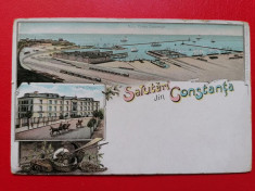 Salutari din Constanta litho Noul Port Hotel Carol foto