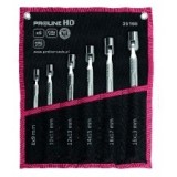 Set Chei Cu Tubulare Flexibile Cr-Va Hd 8-19Mm - 6 Piese