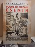 Poeme de Serghei Esenin, Ex-Libris Dragos Morarescu (Coperta de Marcel Olinescu + semnatura acestuia) - George Lesnea