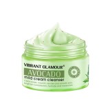 Demachiant crema cleanser exfoliant cu extract de avocado organic 100g Vibrant Glamour