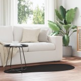 VidaXL Covor vitaXL &quot;HUARTE&quot; negru, cu pile scurte și lavabil 80x150 cm