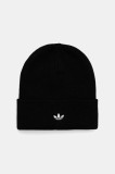 adidas Originals căciulă Adicolor Cuff culoarea negru, JW7998