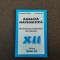 Alexandra Colojoara - Analiza matematica . Rezolvarea problemelor din manual XII