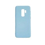 Husa silicon soft-touch compatibila cu Samsung S9 Plus Milky Blue