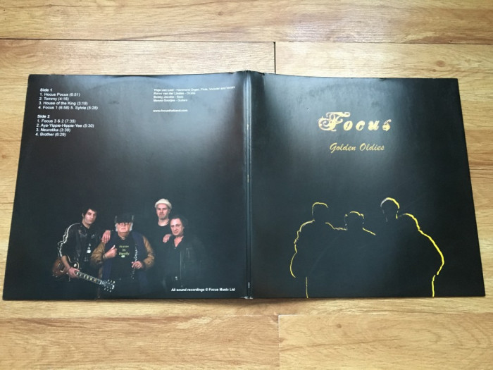 FOCUS - GOLDEN OLDIES (2014,FOCUS,HOLLAND) vinyl vinil