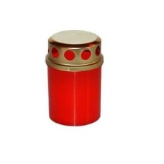 Candela din plastic, cu capac, V1-50