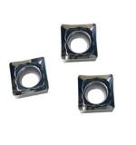 Dinți de Schimb MANPA TOOLS &ndash; Triunghiulari și Pătrați (Vidia) + Șuruburi Fixare, Alege varianta dintilor 3 buc Dinți Pătrați - 10mm