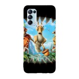 Husa compatibila cu Oppo A76 model Ice Age, Silicon, TPU, Viceversa, Transparent, Carcasa