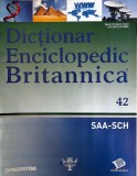 Dictionar Enciclopedic Britannica Volum 42 SAA-SCH Romana Brosata Buna Carti