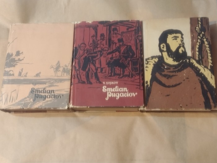 V.I.SISKOV - EMELIAN PUGACIOV ~ povestire istorica ~ vol.1.2.3.