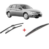 Cumpara ieftin Set 3 stergatoare SUBARU IMPREZA Hatchback (GR, GH, G3) 2007 - 2013, parbriz si luneta, Bosch Twin