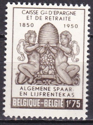 Belgia 1950 aniversare MI 866 MNH foto