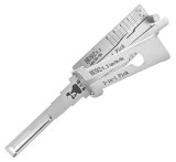 Decodor unealta auto Lishi Original HU92 2 in 1 cu ridicator dublu, pentru contact, usi si portbagaj, compatibil cu BMW, MINI, Land Rover, Range Rover