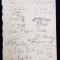 LISTA DE SEMNATURI IN CARTEA DE ONOARE , INCLUZAND SEMNATURA LUI PETRU DUMITRIU DATATA 16 APRILE 1955