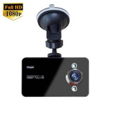 Camera auto de bord, prindere cu ventuza, Blackbox DVR HD 1920x1080p, display TFT 2.4 inch, senzor de miscare, culoare negru, China