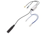 Splitter AM DAB FM cu Amplificator 12V RG174 0,36m PER.PIC