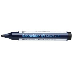 Marker pentru tabla magnetica - Maxx 290 - Negru, 2-3 mm | Schneider