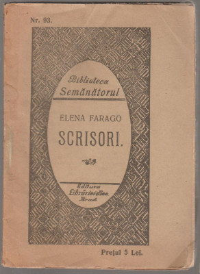 Elena Farago - Scrisori foto