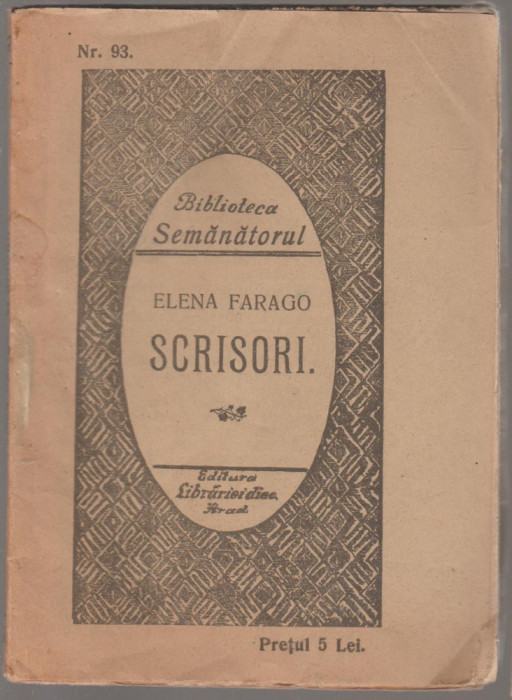 Elena Farago - Scrisori