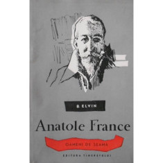 Carte B Elvin - Anatole France