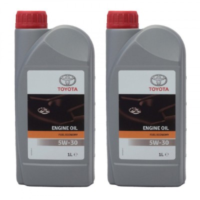 Pachet 2 litri Ulei Toyota Fuel Economy 5W30 foto