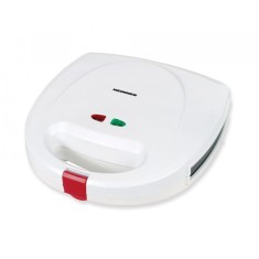 Sandwich Maker Heinner Jadde, 750 W, plite detasabile, invelis antiaderent, sistem blocare, grill, Alb