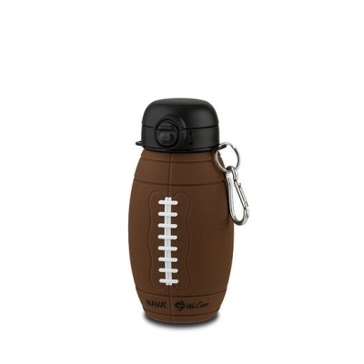 Sticla de apa din silicon, Nava We care, 700 ml, minge rugby FitLine Training foto