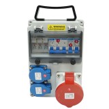 Tablou grup prize organizare santier 1x415V/32A, 2x230V/16A, 260x170x140mm IP44/66 Suntree