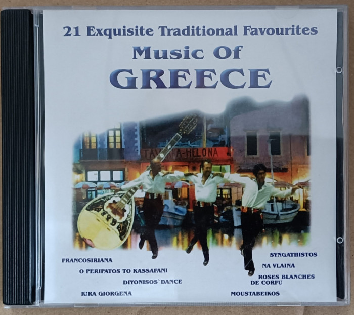CD cu muzică tradițională Grecească