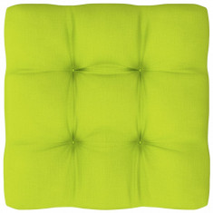 Pernă pentru canapea din paleți, verde crud, 58 x 58 x 10 cm