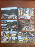 Lot 9 carti postale vintage cu Olanesti + 1 Slanic Moldova / CP1, Circulata, Printata
