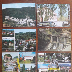 Lot 9 carti postale vintage cu Olanesti + 1 Slanic Moldova / CP1