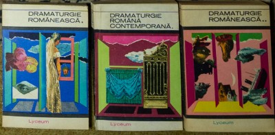 Dramaturgie romaneasca (3 vol) Colectia Lyceum, Editura Tineretului foto