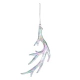 Cumpara ieftin Set 3 ornamente brad Craciun plastic argintiu 18x2x8 cm