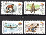 UNGARIA 1992, J.O. Barcelona, Sport, serie neuzată, MNH