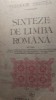 Theodor Hristea sinteze de limba romana