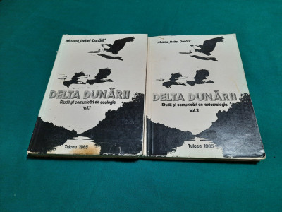 DELTA DUNĂRII * STUDII ȘI COMUNICĂRI DE ENTOMOLOGIE/ 2 VOL./ 1985 foto