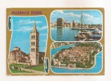 FA148 - Carte Postala - CROATIA - Zadra, circulata 1977
