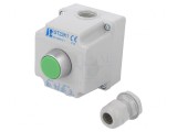 &quot;Casetă de Comandă ST22 cu 1 Buton IP65 Plastic NO&quot;