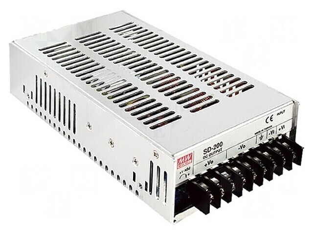 Convertor: DC/DC 201,6W Uintr: 19&divide;36V Uieş: 24VDC Iieş: 8,4A: cod: SD-200B-24,