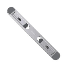 Suport Notebook sau Laptop din Aluminiu Auto-Adeziv, Reglabil pe 4 Nivele, Design Premium, Universal, CBD CORAL BEST DEALS 22 cm 3 cm 1 cm Gri 1 * sup