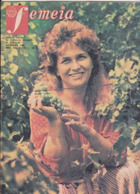 bnk rev Femeia - octombrie 1989 - anul XLII nr 10 foto