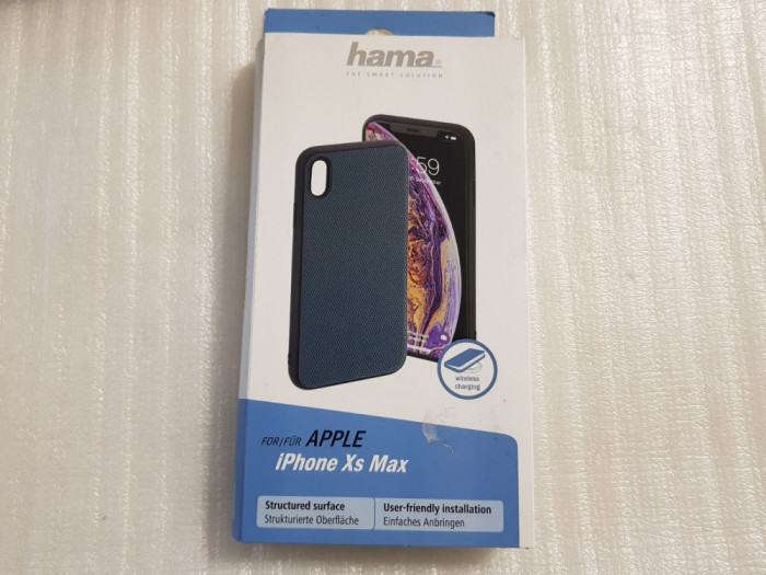 Carcasa de protectie Hama Rainbow pentru iPhone Xs Max, Verde - poze reale