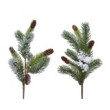 Cumpara ieftin Decoratiune - Spray Plastic Pinecones - mai multe modele | Kaemingk