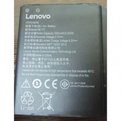 Acumulator Lenovo BL171 1500mah Original Swap foto